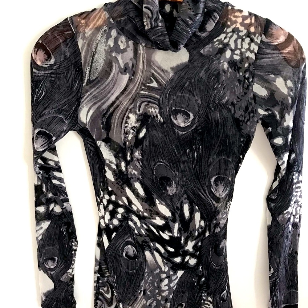 Karen Kane sheer top